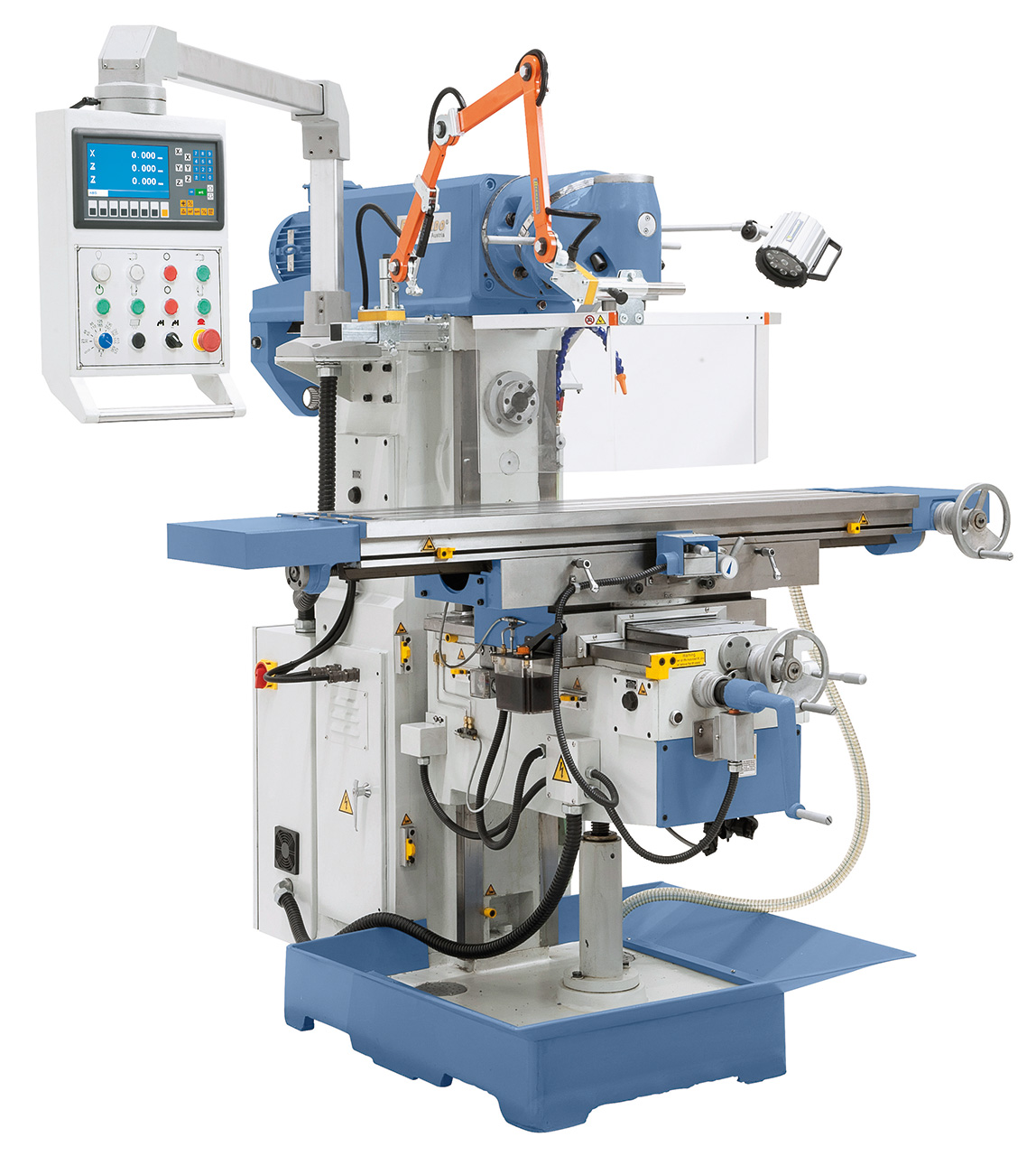 Universalfräsmaschine UWF 130 Servo inkl. 3-Achs-Digitalanzeige ES-12 H *
