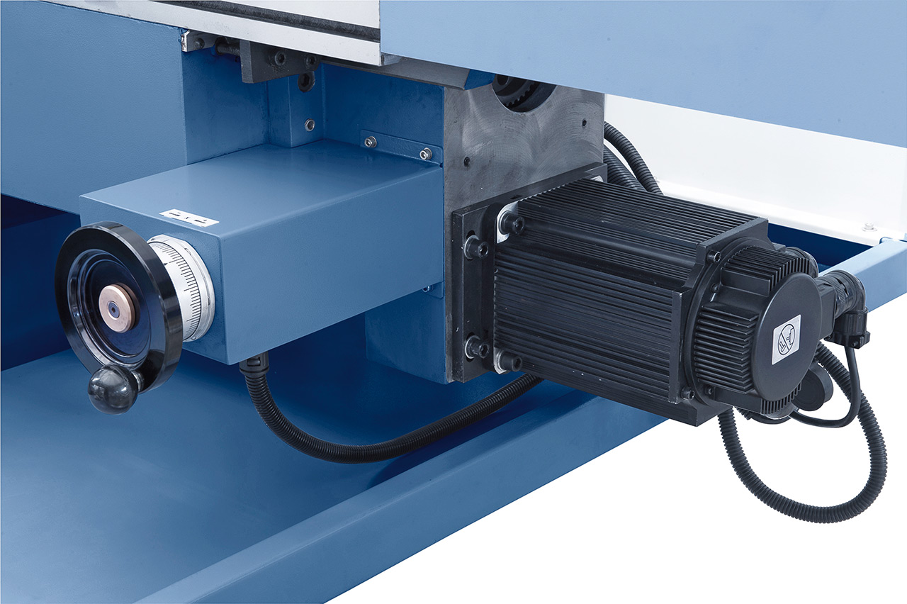 Bettfräsmaschine BFM 2100 Servo inkl. 3-Achs-Digitalanzeige ES-12 H **