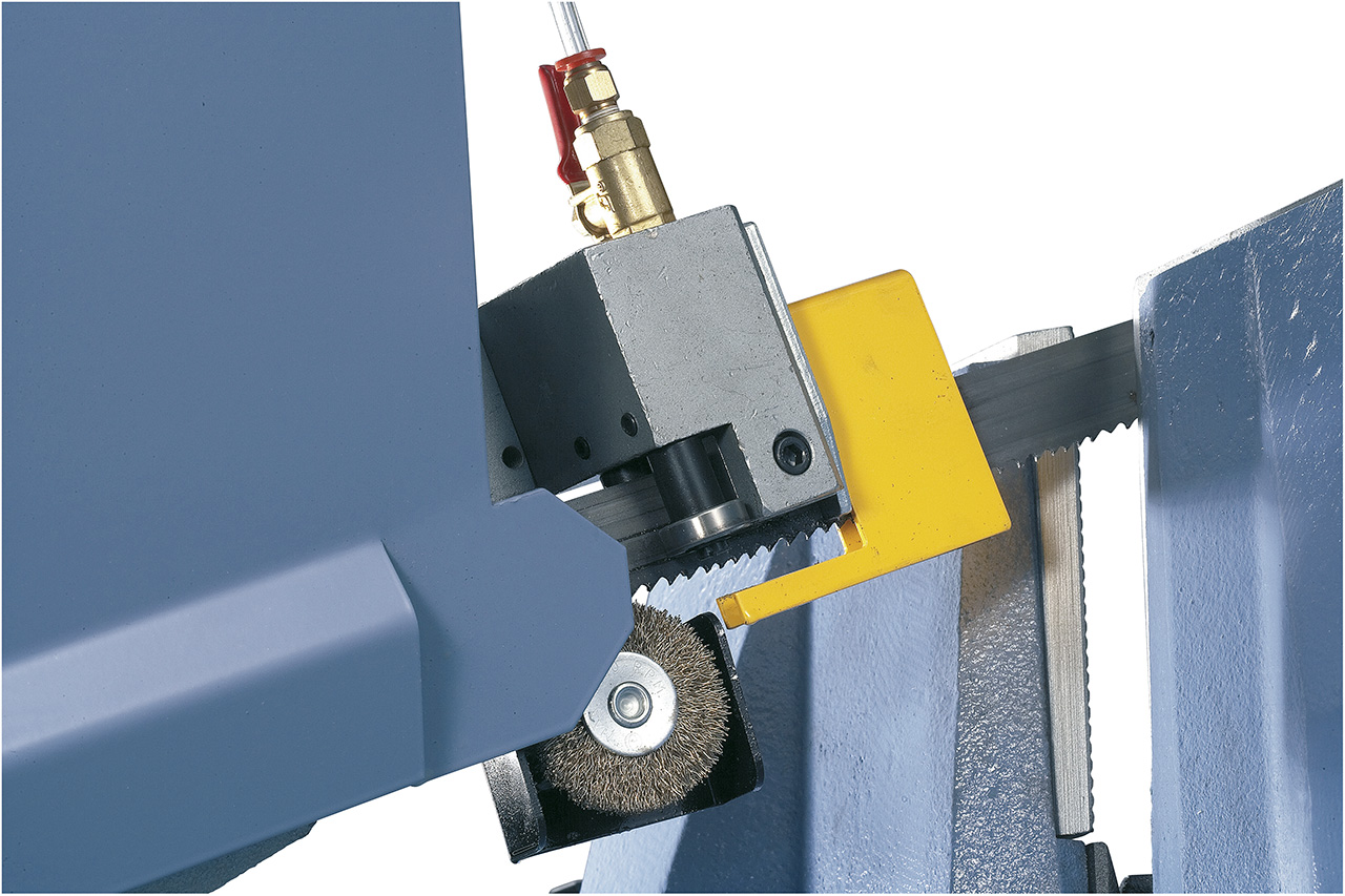 Halbautomatische Doppelgehrungsbandsäge MBS 350 DGA / 400 V