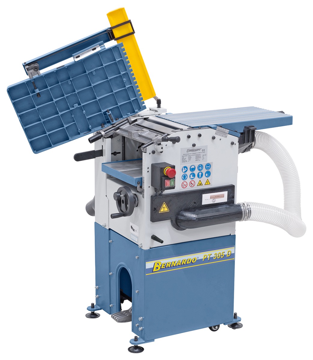 Abricht- und Dickenhobelmaschine PT 305 D mit Absaugung / 230 V