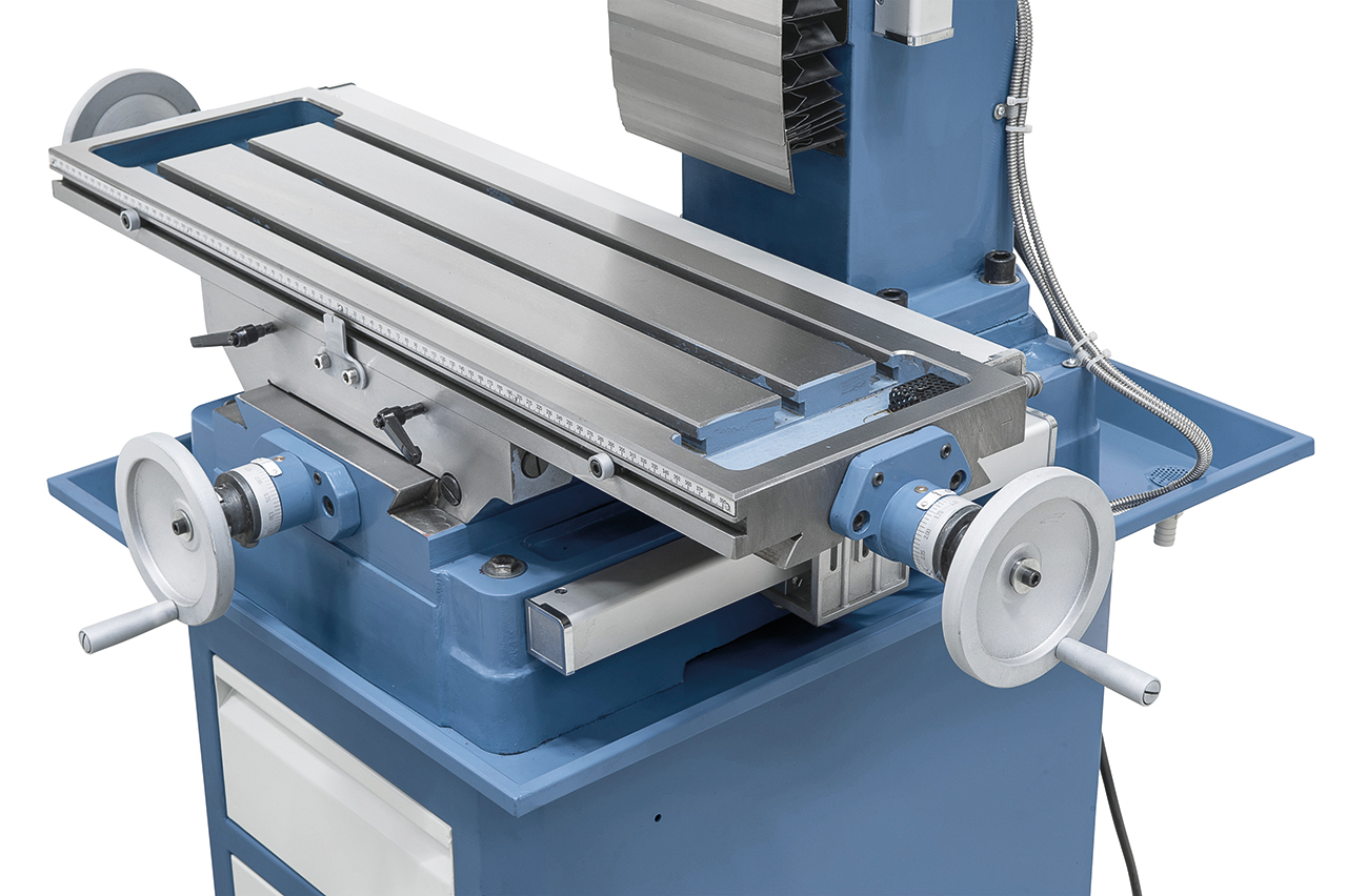 Bohr- und Fräsmaschine FM 45 HS inkl. 3-Achs-Digitalanzeige ES-12 V