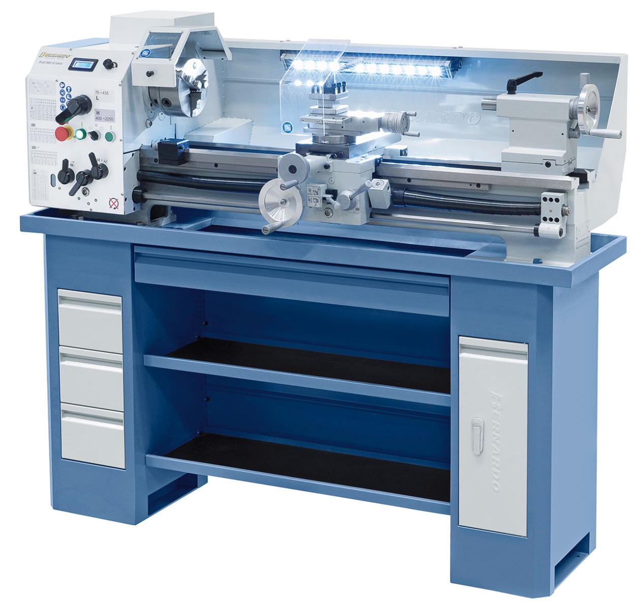 Leit- und Zugspindeldrehmaschine Profi 880 G Vario / 230 V