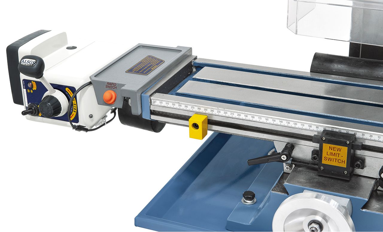 Bohr- und Fräsmaschine KF 26 L Top mit Vorschub