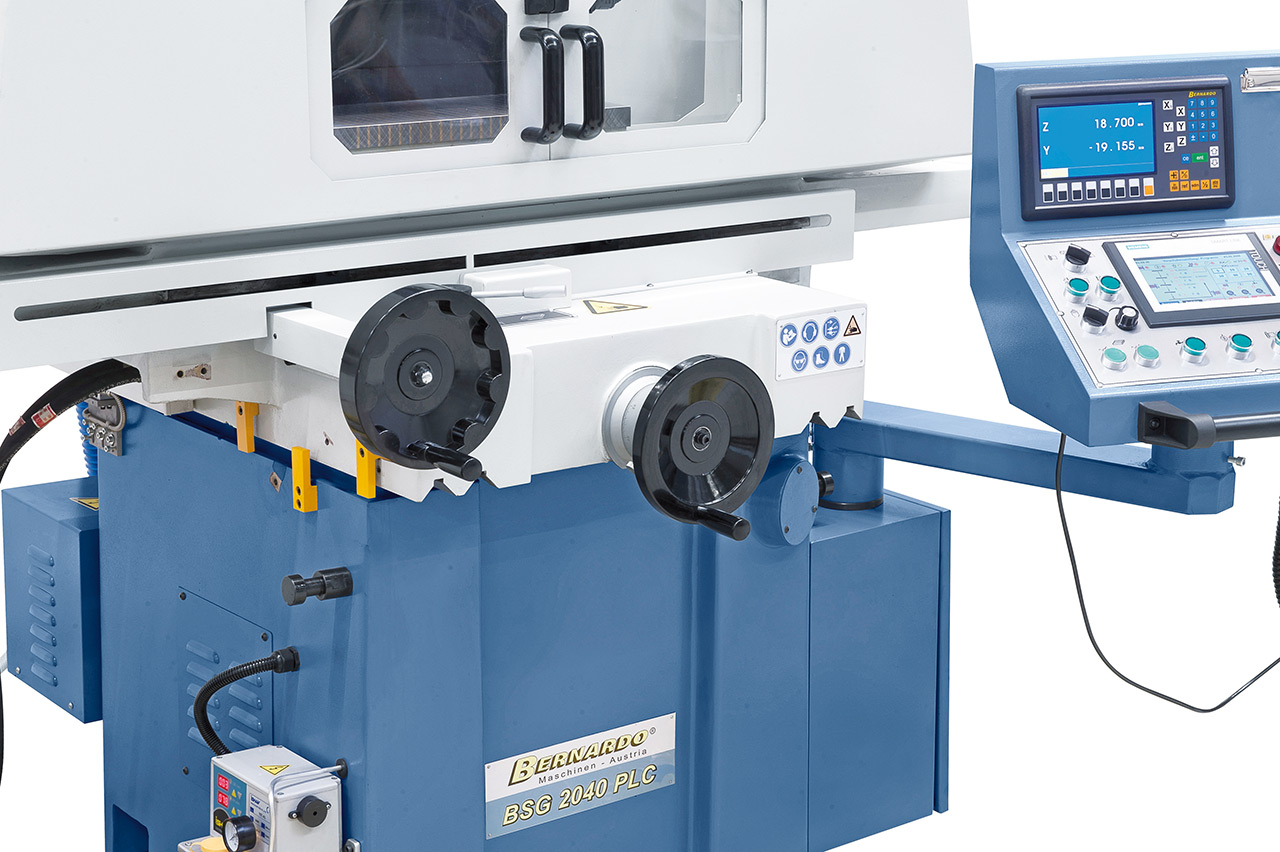 Flachschleifmaschine BSG 2040 PLC mit 2-Achsen-Digitalanzeige ES-12 H **