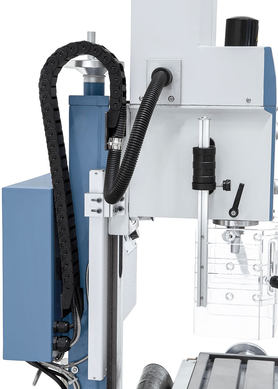 Bohr- und Fräsmaschine KF 18 Top inkl. 3-Achs Digitalanzeige DT 40