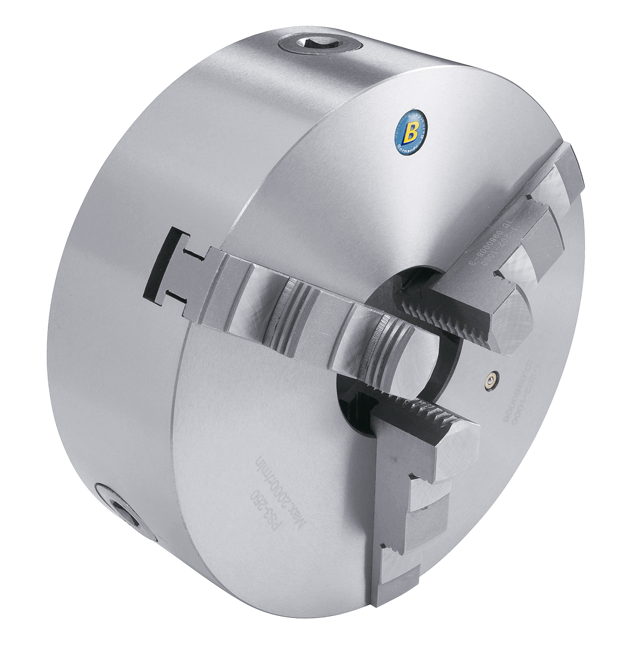 Bernardo Standard-3-Backenfutter PS3, DIN 6350, PS3-250, Gussausführung