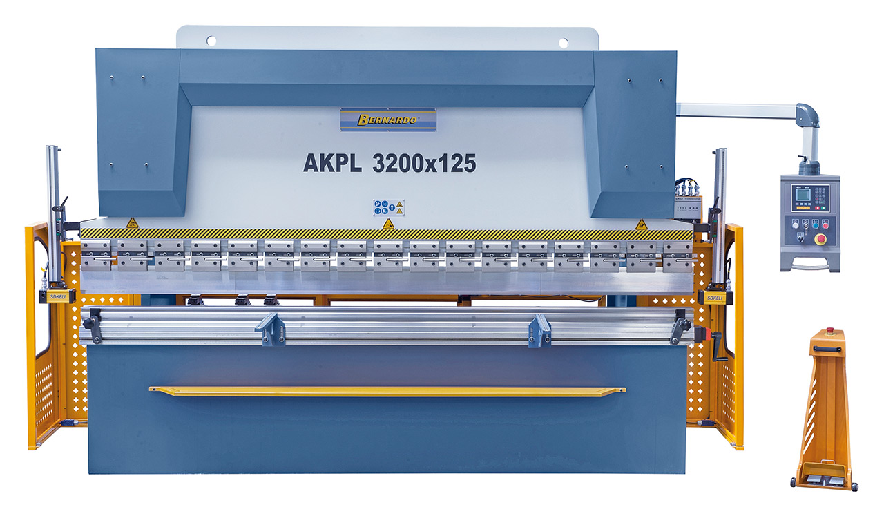 Hydraulische Abkantpresse AKPL 3200 x 125 mit manueller Bombiereinrichtung *