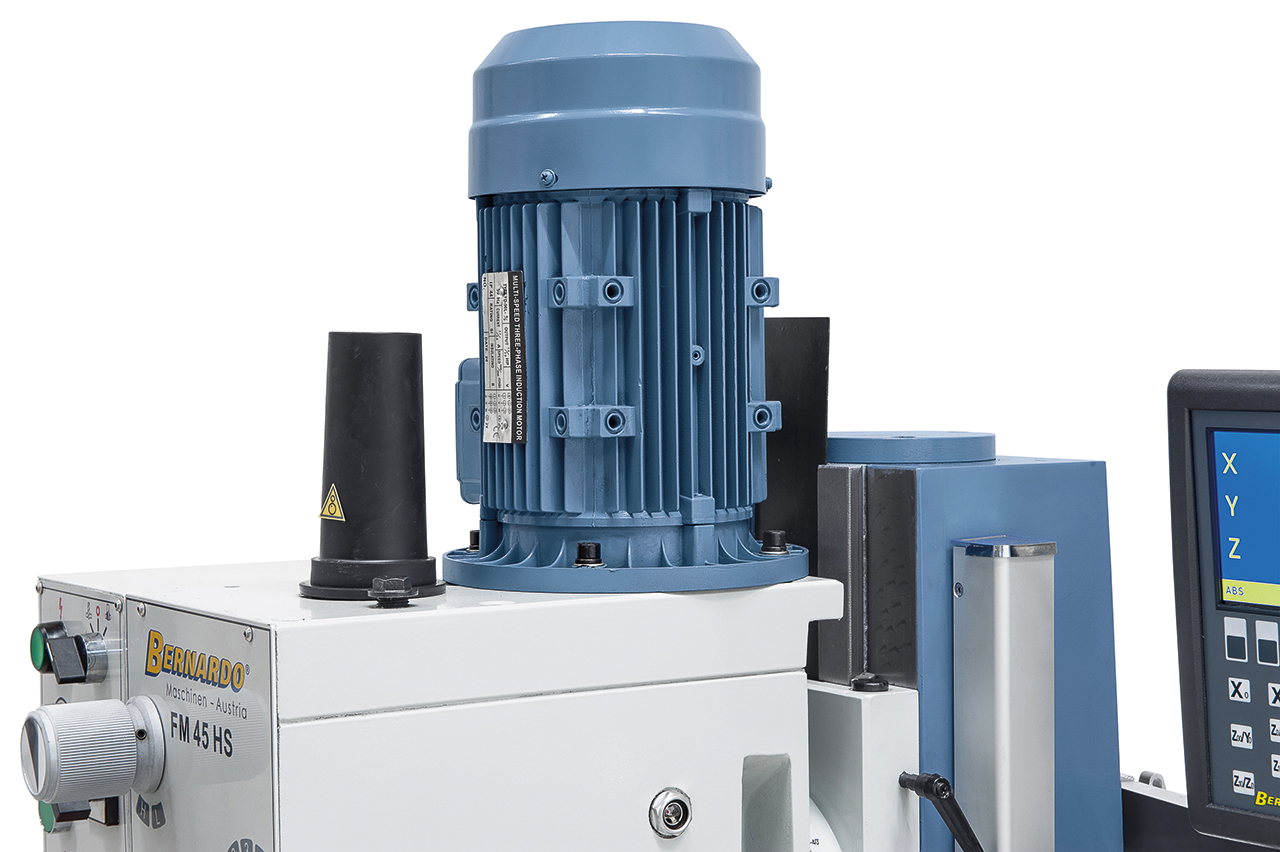 Bohr- und Fräsmaschine FM 45 HS inkl. 3-Achs-Digitalanzeige ES-12 V