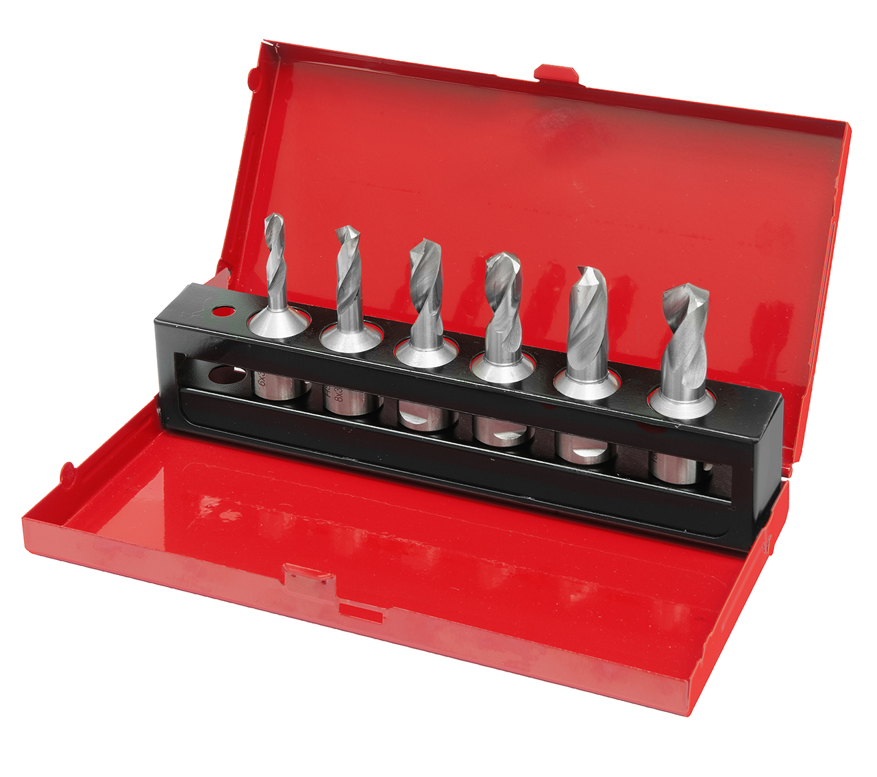 HSS Vollbohrer-Set, 6 - 13 mm, Bohrtiefe 30 mm, 6-tlg.