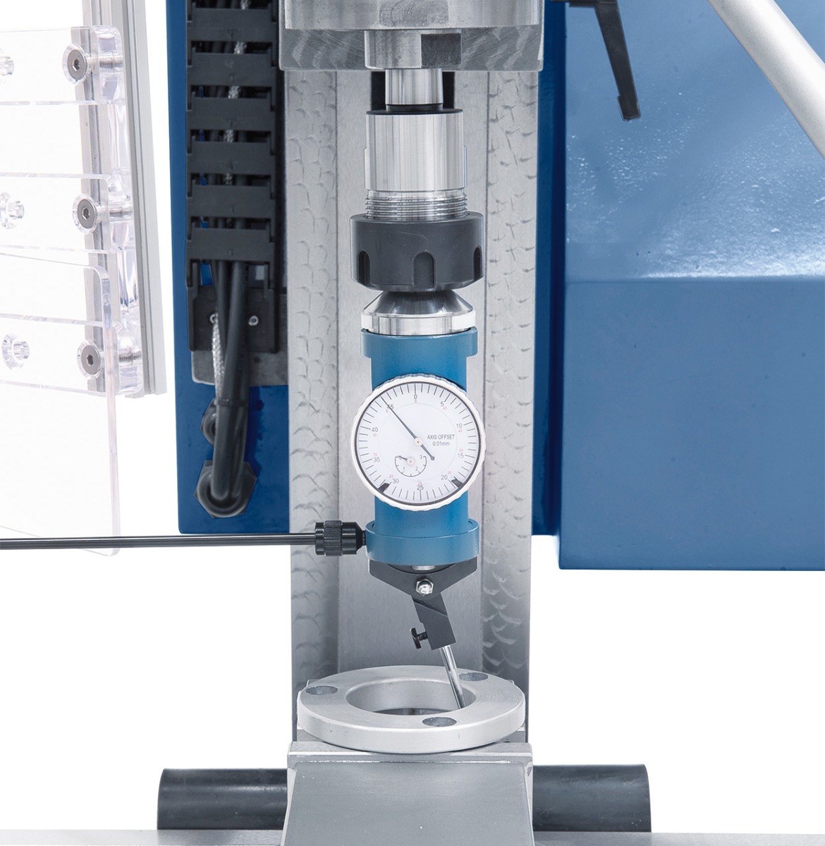 Bohr- und Fräsmaschine KF 18 Top inkl. 3-Achs Digitalanzeige DT 40