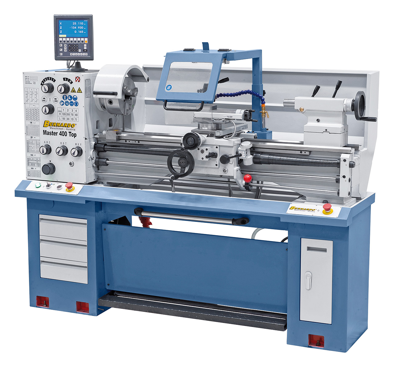 Universaldrehmaschine Master 400 Top inkl. 3-Achs-Digitalanzeige ES-12 V