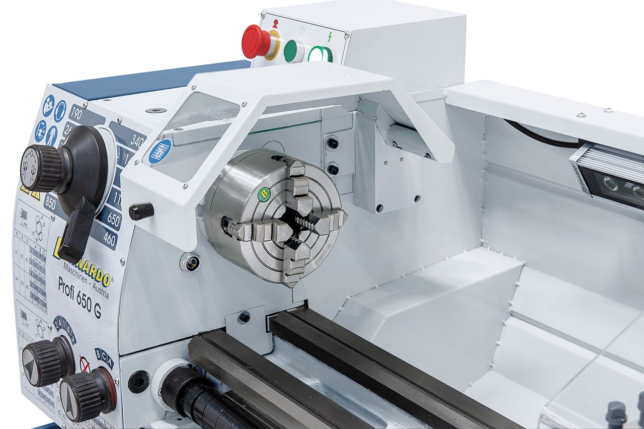 Leit- und Zugspindeldrehmaschine Profi 650 G / 230 V