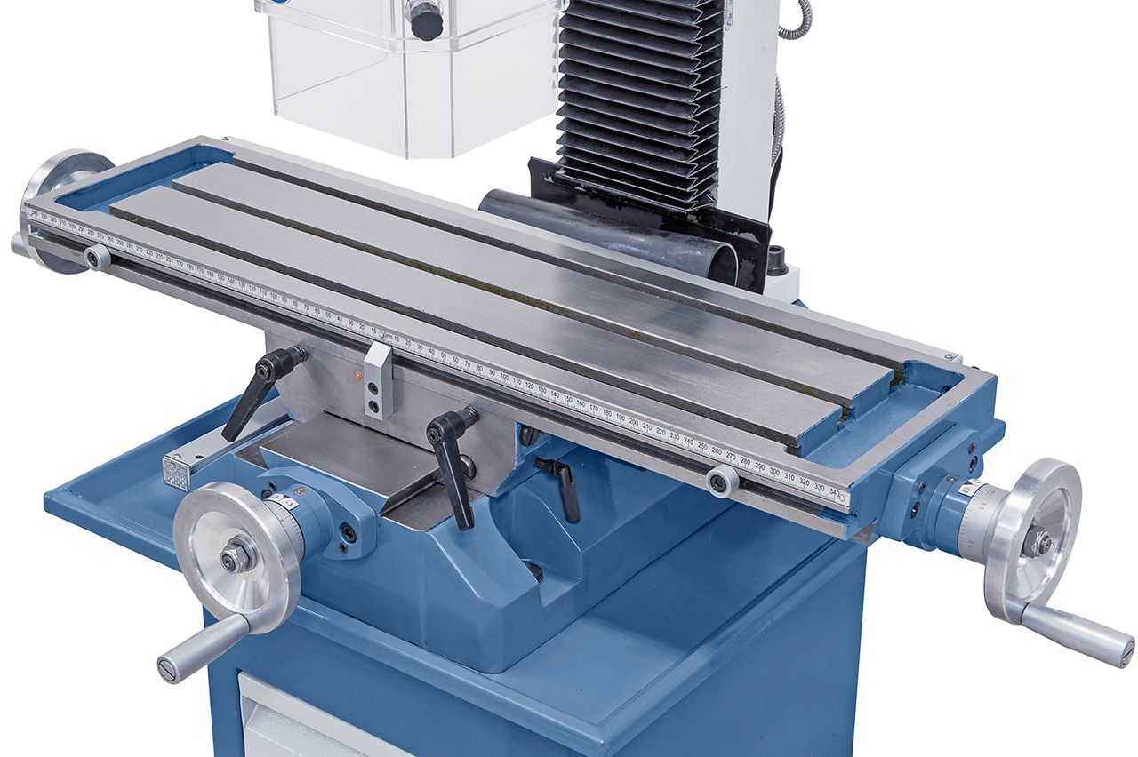 Bohr- und Fräsmaschine BF 28 BDC inkl. 3-Achs-Digitalanzeige ES-12 V