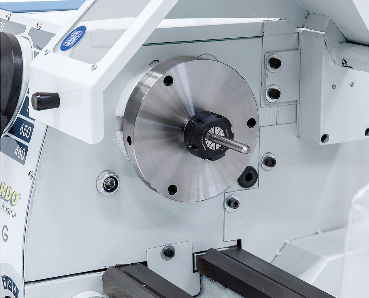 Leit- und Zugspindeldrehmaschine Profi 650 G / 230 V inkl. 2-Achs-Digitalanzeige ES-12 V