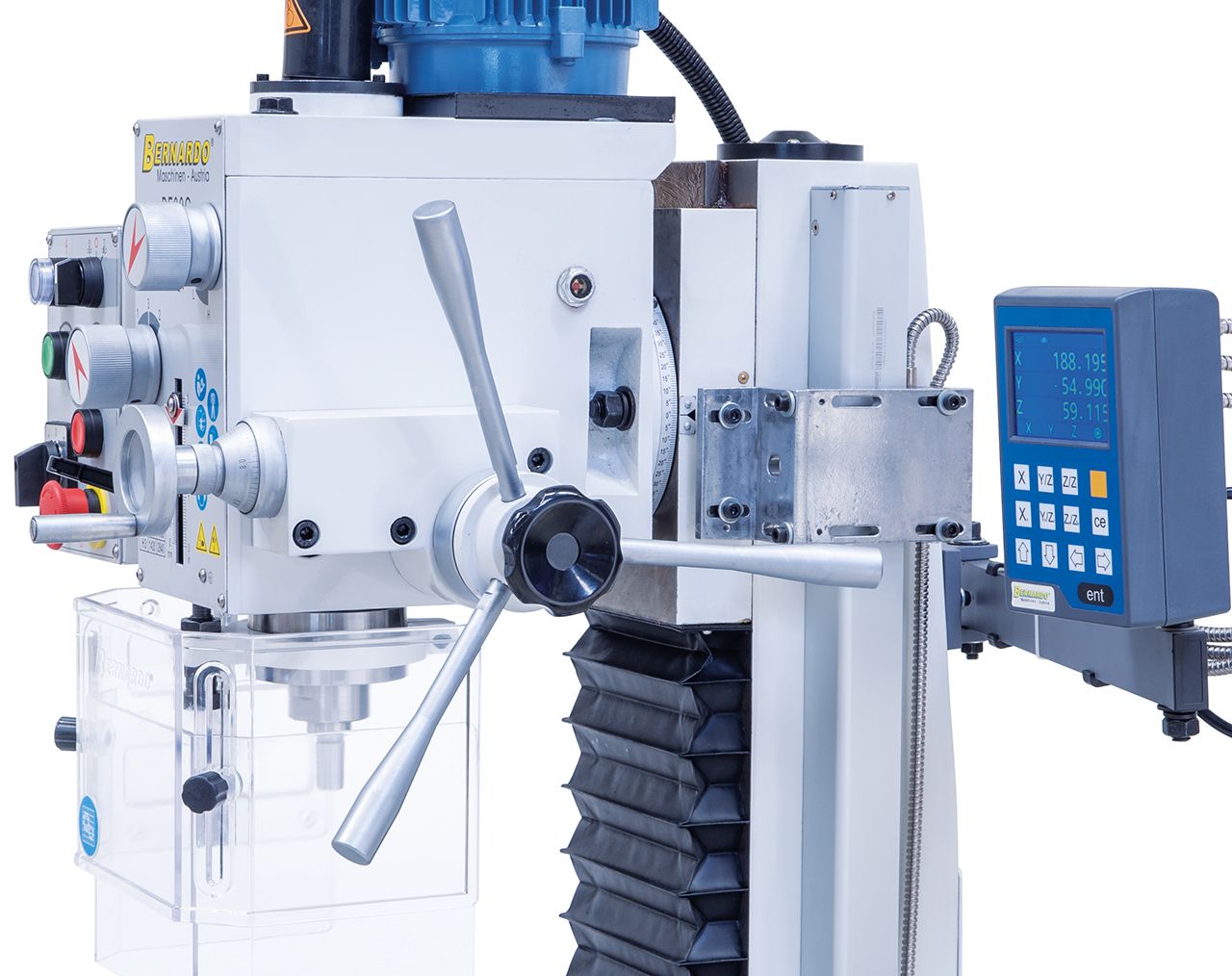 Bohr- und Fräsmaschine BF 30 G inkl. 3-Achs Digitalanzeige DT 40