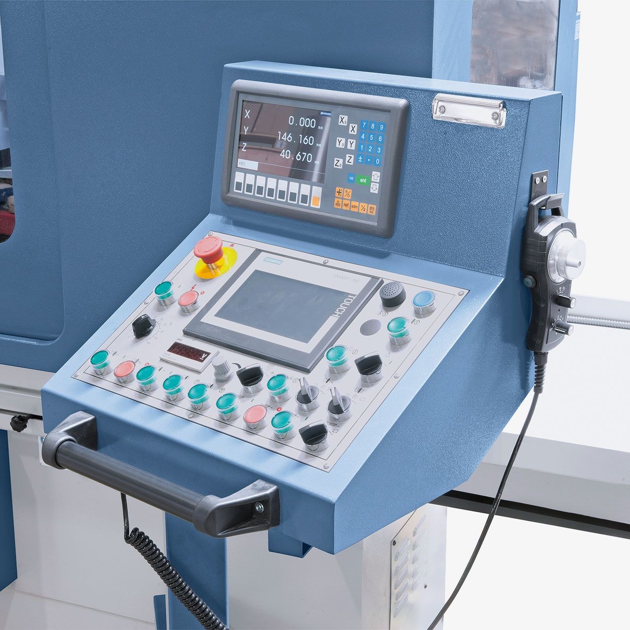 Flachschleifmaschine BSG 50100 PLC mit 2-Achsen-Digitalanzeige ES-12 H **