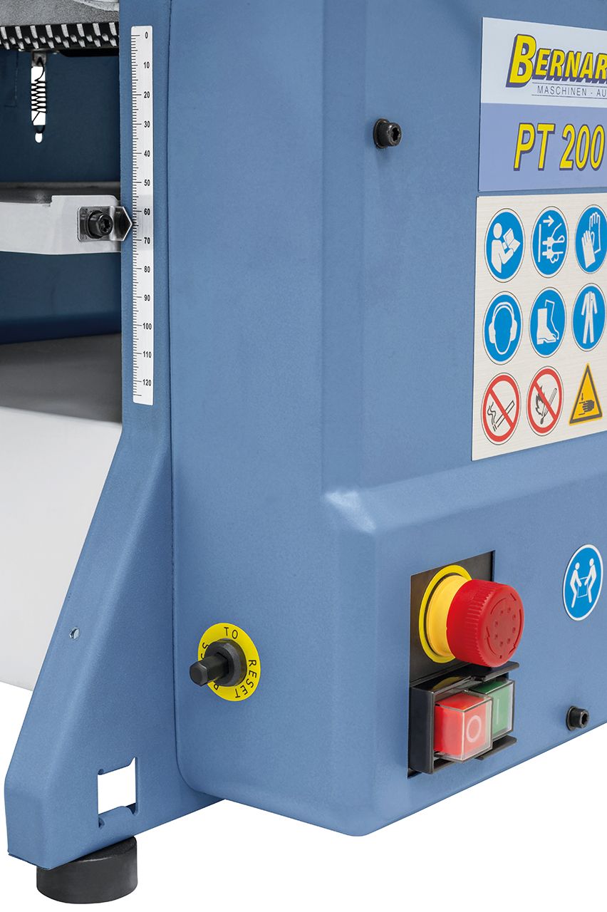 Abricht- und Dickenhobelmaschine PT 200 S / 230 V