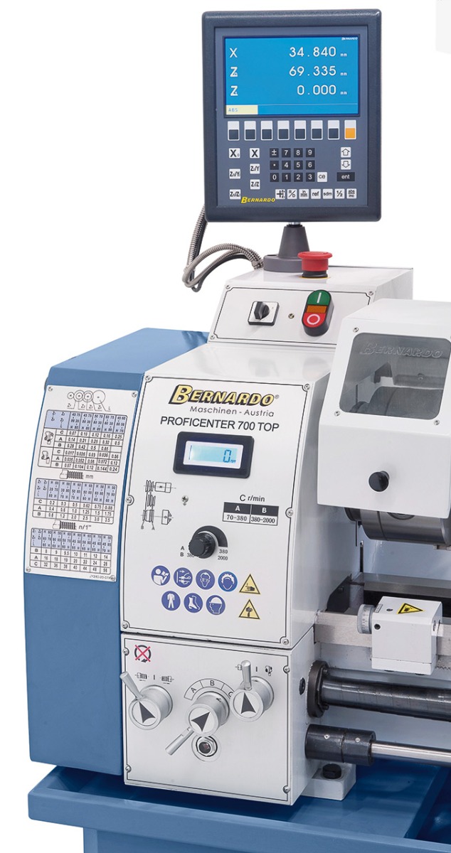 Bearbeitungszentrum Proficenter 700 Top / 230 V inkl. 2-Achs-Digitalanzeige ES-12 V