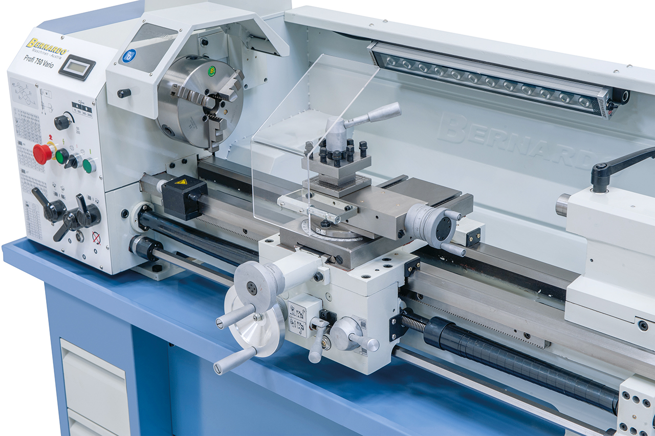 Leit- und Zugspindeldrehmaschine Profi 750 Vario / 400 V