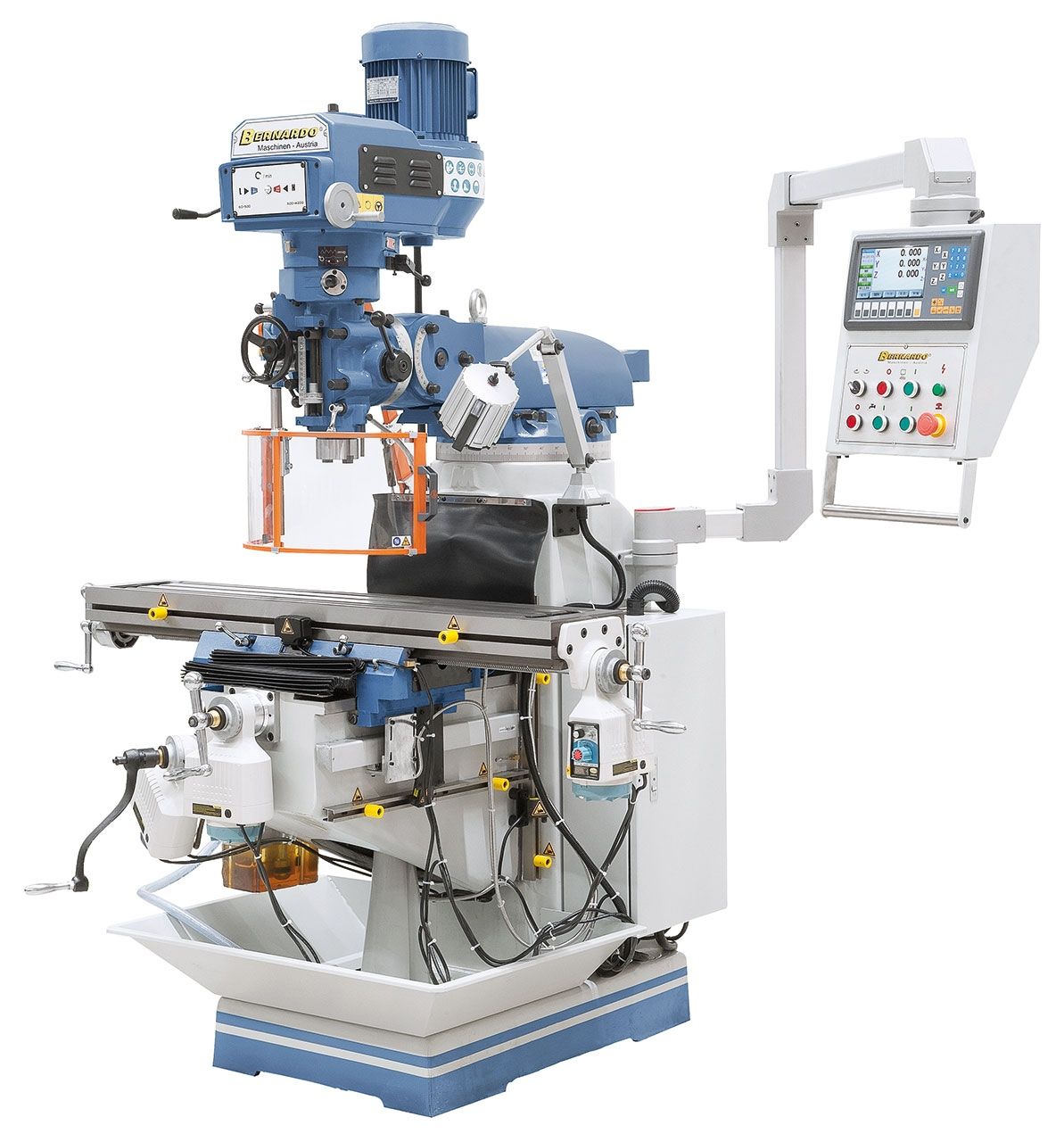 Mehrzweckfräsmaschine MFM 230 Super inkl. 3-Achs-Digitalanzeige montiert *