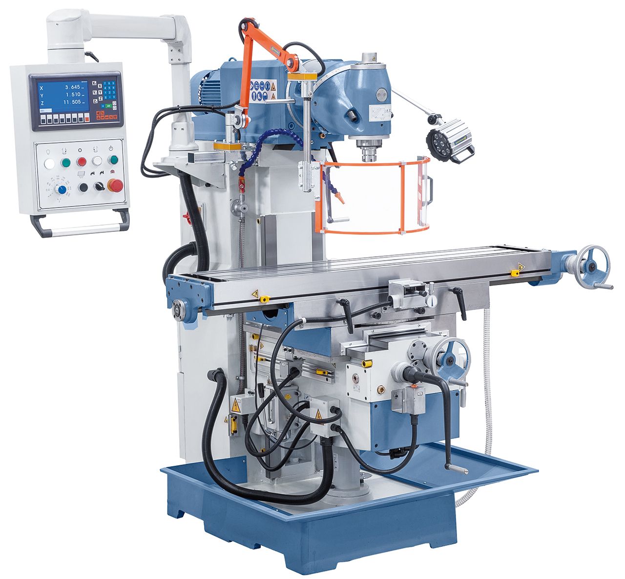 Universalfräsmaschine UWF 110 Servo - 1000 inkl. 3-Achs-Digitalanzeige ES-12 H *