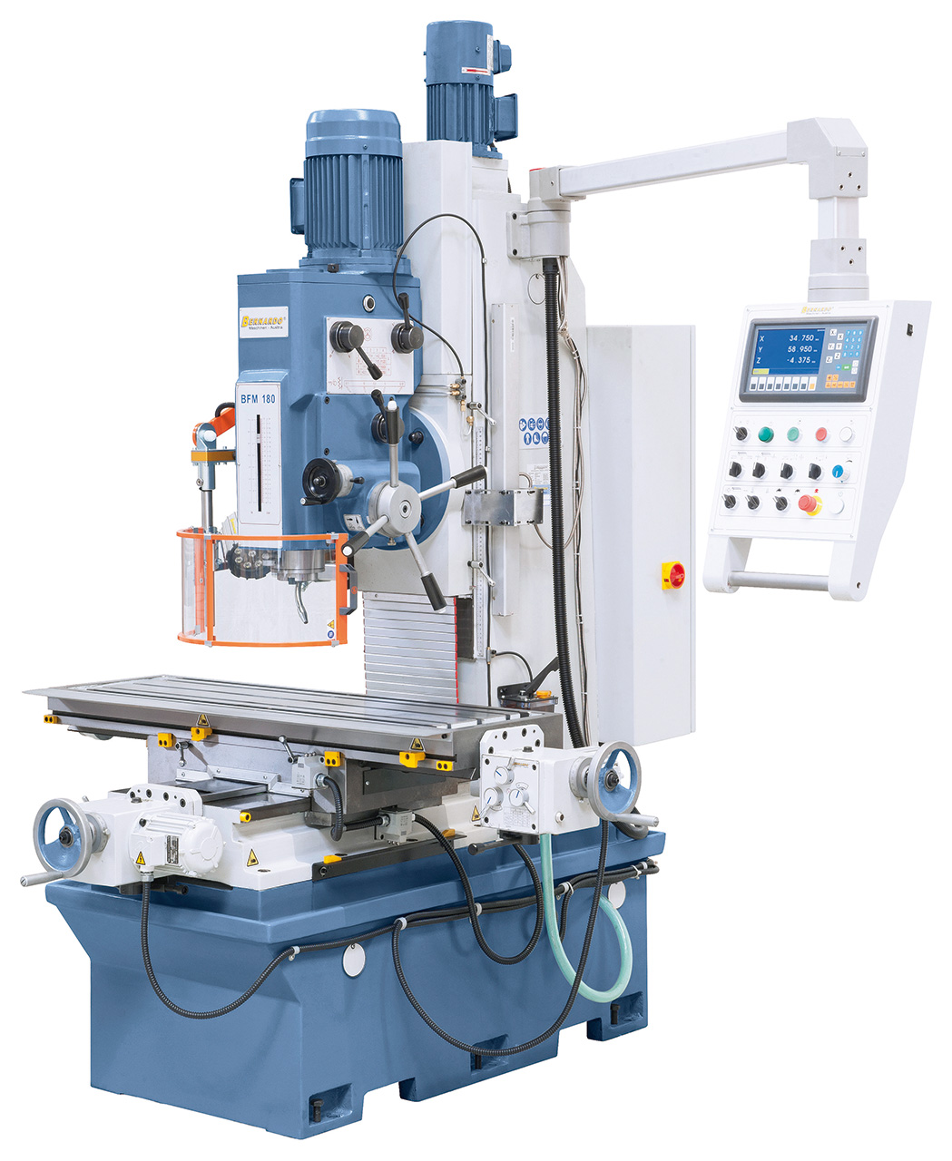 Bettfräsmaschine BFM 180 inkl. 3-Achs-Digitalanzeige ES-12 H *