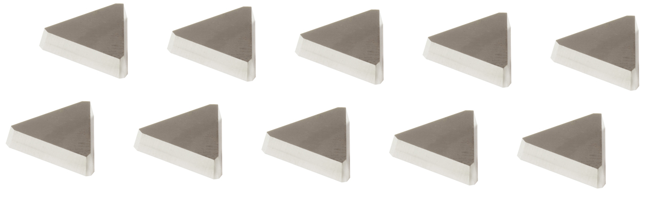 Satz Wendeplatten für Eckfräser diam. 63 / 80 mm (10 Stk.)