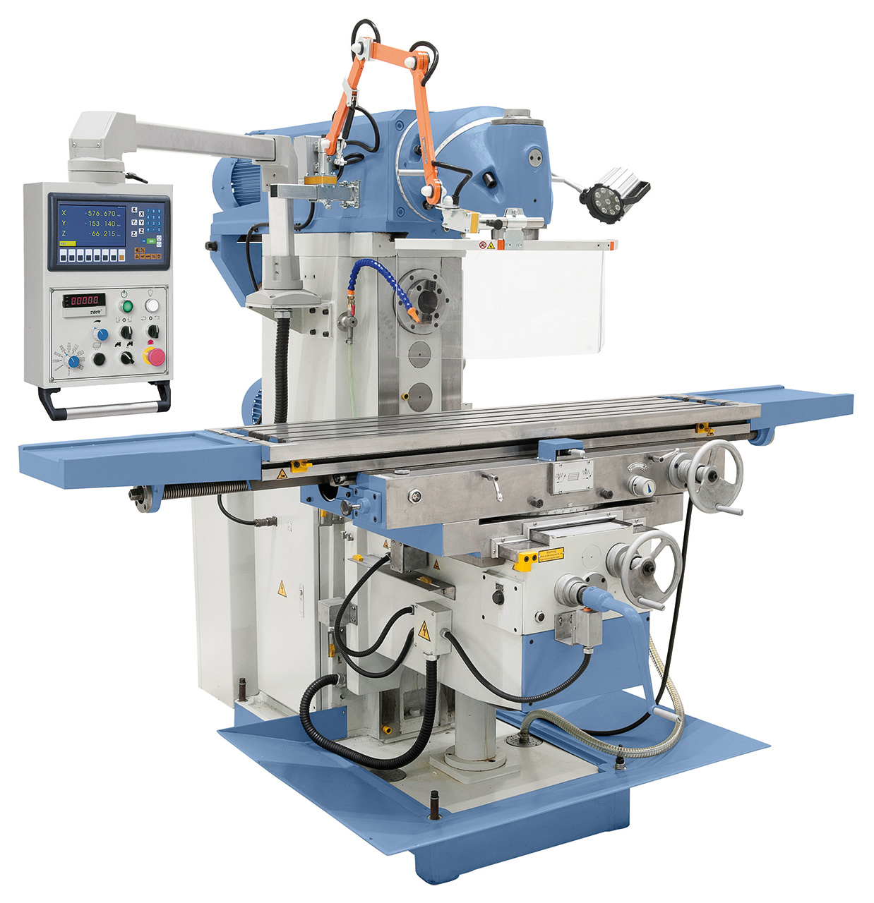 Universalfräsmaschine UWF 150 V Servo inkl. 3-Achs-Digitalanzeige ES-12 H *