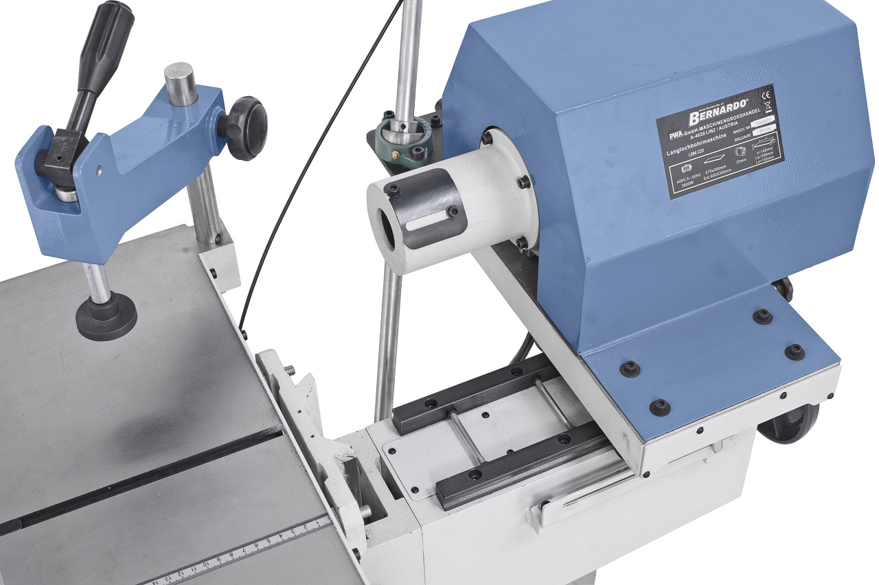 Langlochbohrmaschine LBM 220 / 230 V inkl. Tischverbreiterungen und -verlängerung