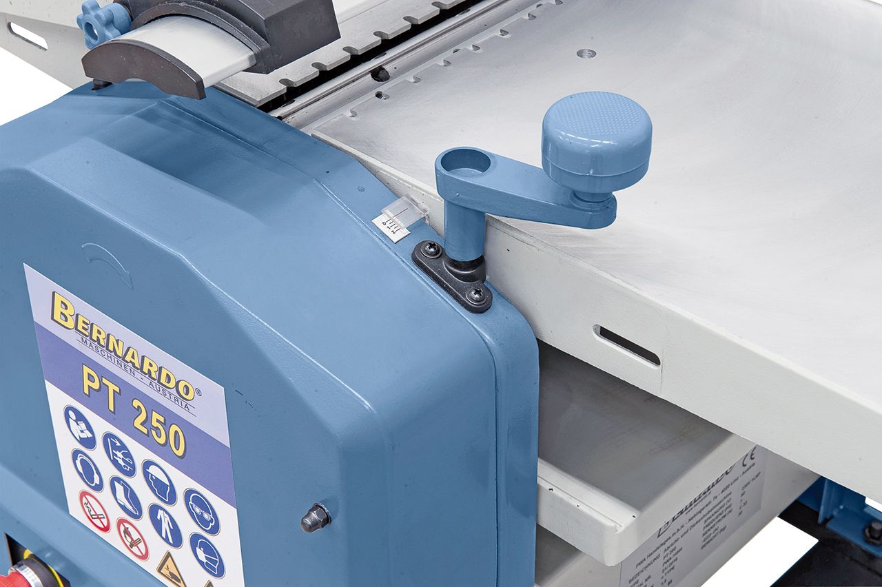 Abricht- und Dickenhobelmaschine PT 250 mit Untergestell / 230 V