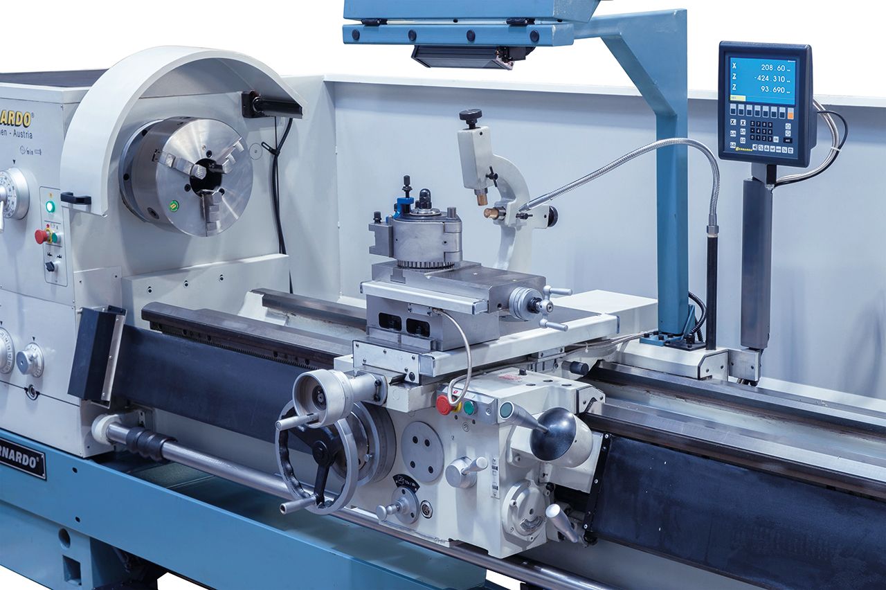 Produktionsdrehmaschine Goliath 660 x 3000 inkl. 3-Achs-Digitalanzeige *
