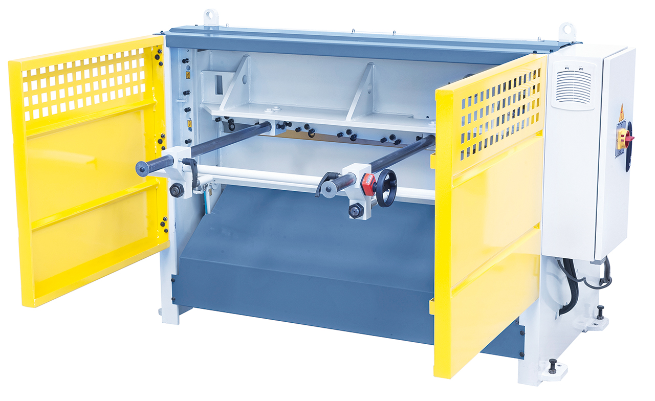 Motorische Tafelschere MTA 1360 x 3 mm mit man. Hinteranschlag *