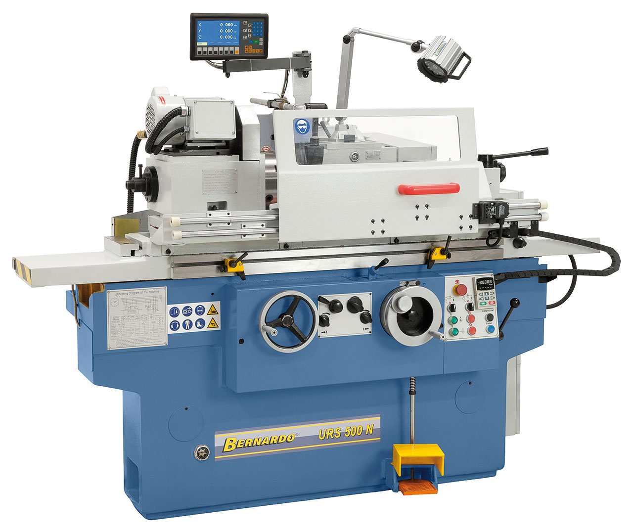 Universal - Rundschleifmaschine URS 500 N inkl. 2-Achs-Digitalanzeige ES-12 H **