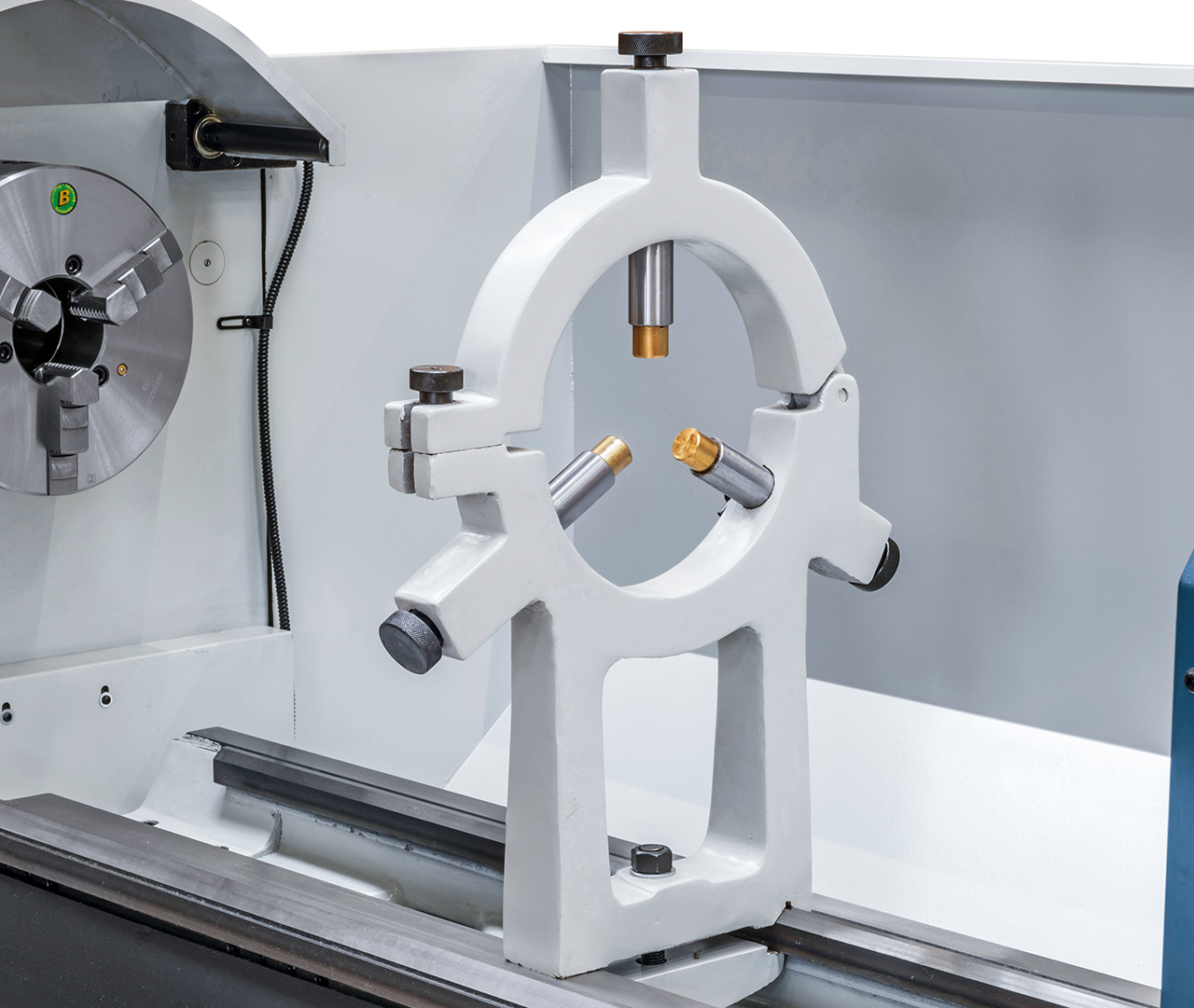 Produktionsdrehmaschine Goliath 800 x 1000 inkl. 3-Achs-Digitalanzeige *