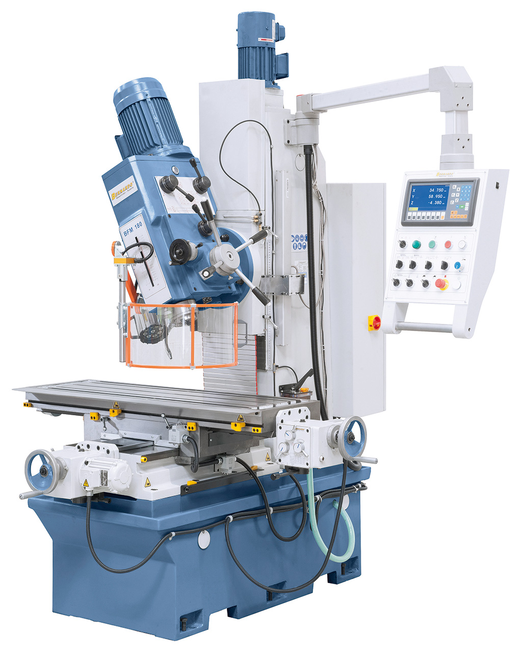 Bettfräsmaschine BFM 180 inkl. 3-Achs-Digitalanzeige ES-12 H *