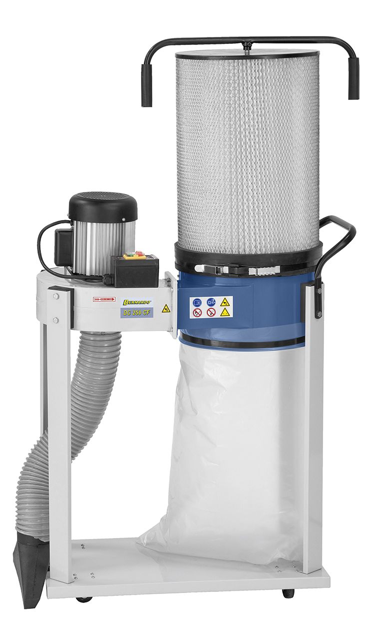 Absauganlage mit Feinstaubfilterpatrone DC 250 CF / 230 V
