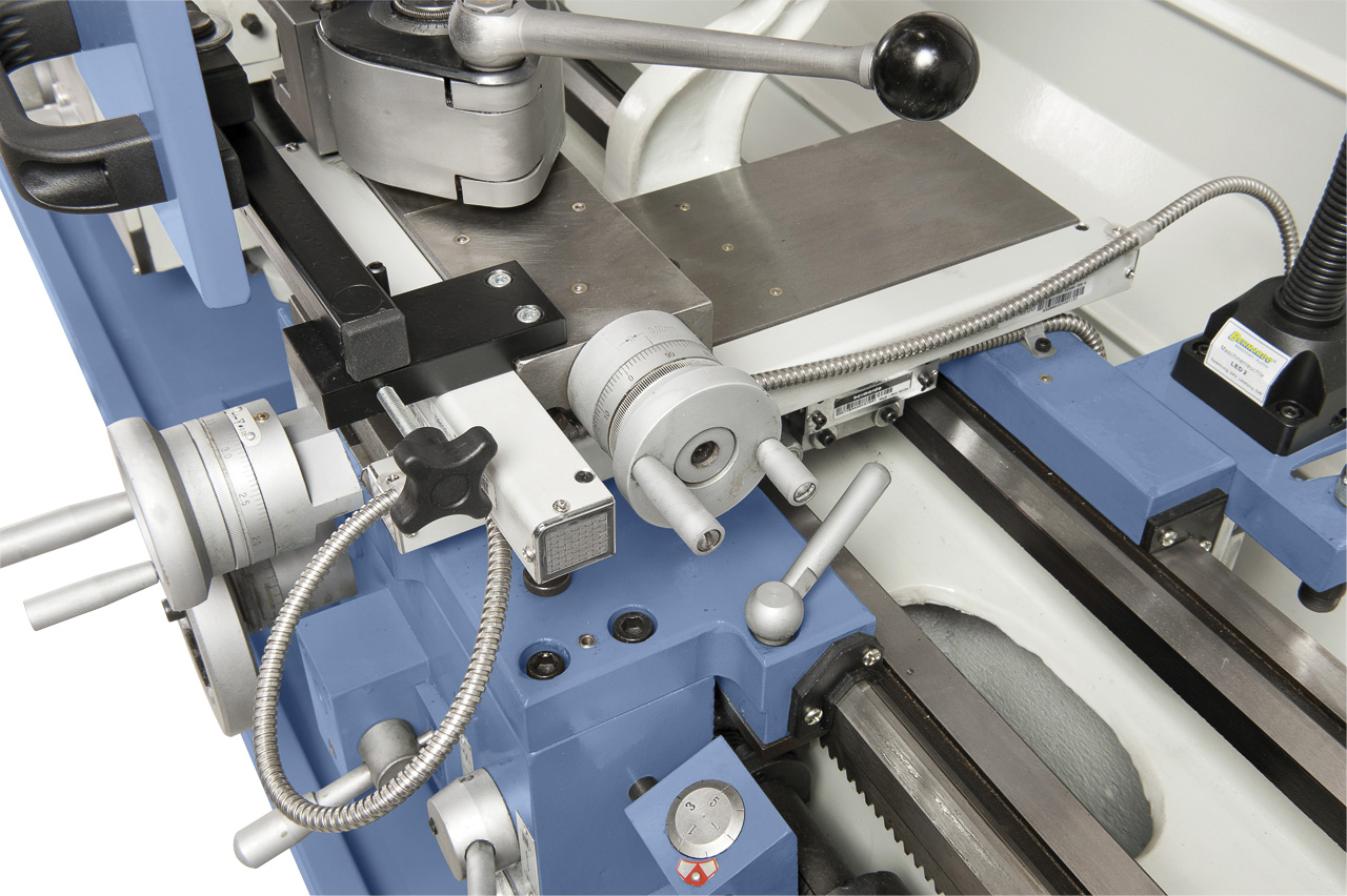 Leit- und Zugspindeldrehmaschine Standard 165 Top inkl. 3-Achs-Digitalanzeige ES-12 V *