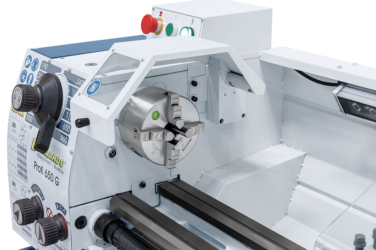 Leit- und Zugspindeldrehmaschine Profi 650 G / 400 V