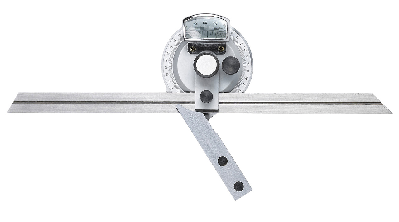 Universal-Winkelmesser 300 mm mit Lupe