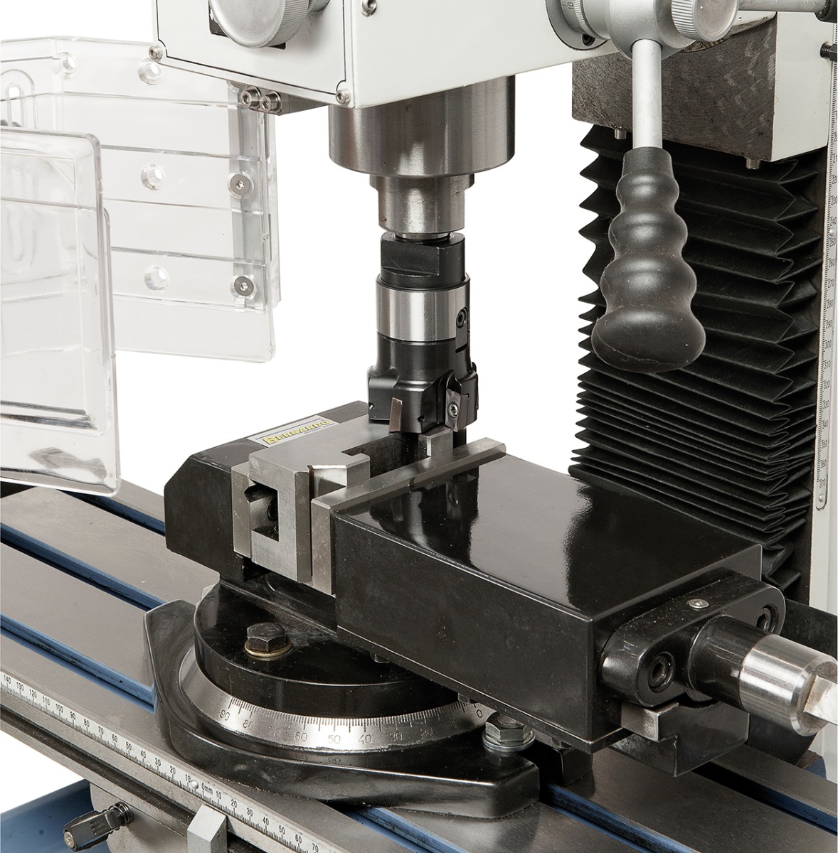 Bohr- und Fräsmaschine KF 25 L Vario inkl. 3-Achs Digitalanzeige DT 40