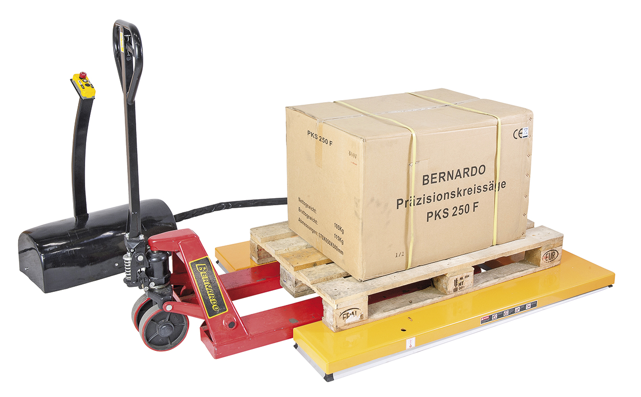 Flach-Scherenhubtisch mit U-Plattform FSHT 1500 U *