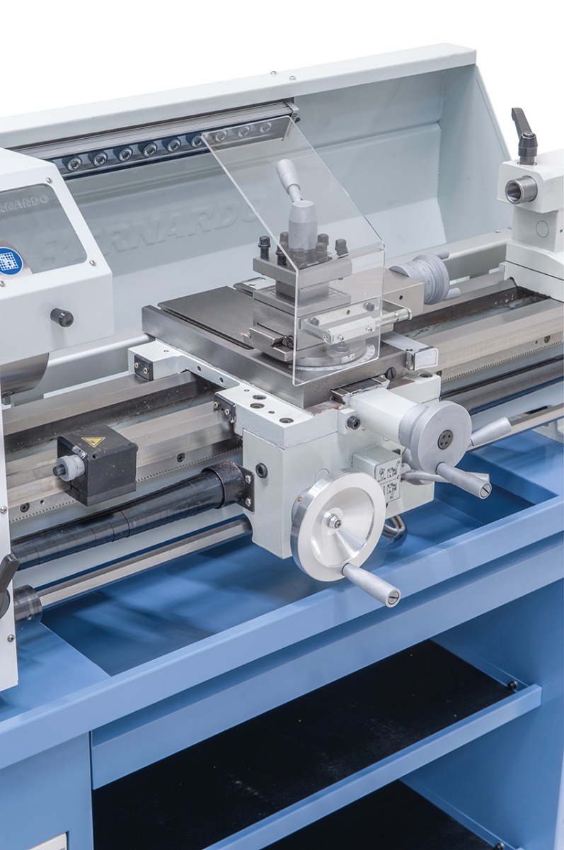 Leit- und Zugspindeldrehmaschine Profi 750 Vario / 400 V inkl. 2-Achs Digitalanzeige ES-12 V