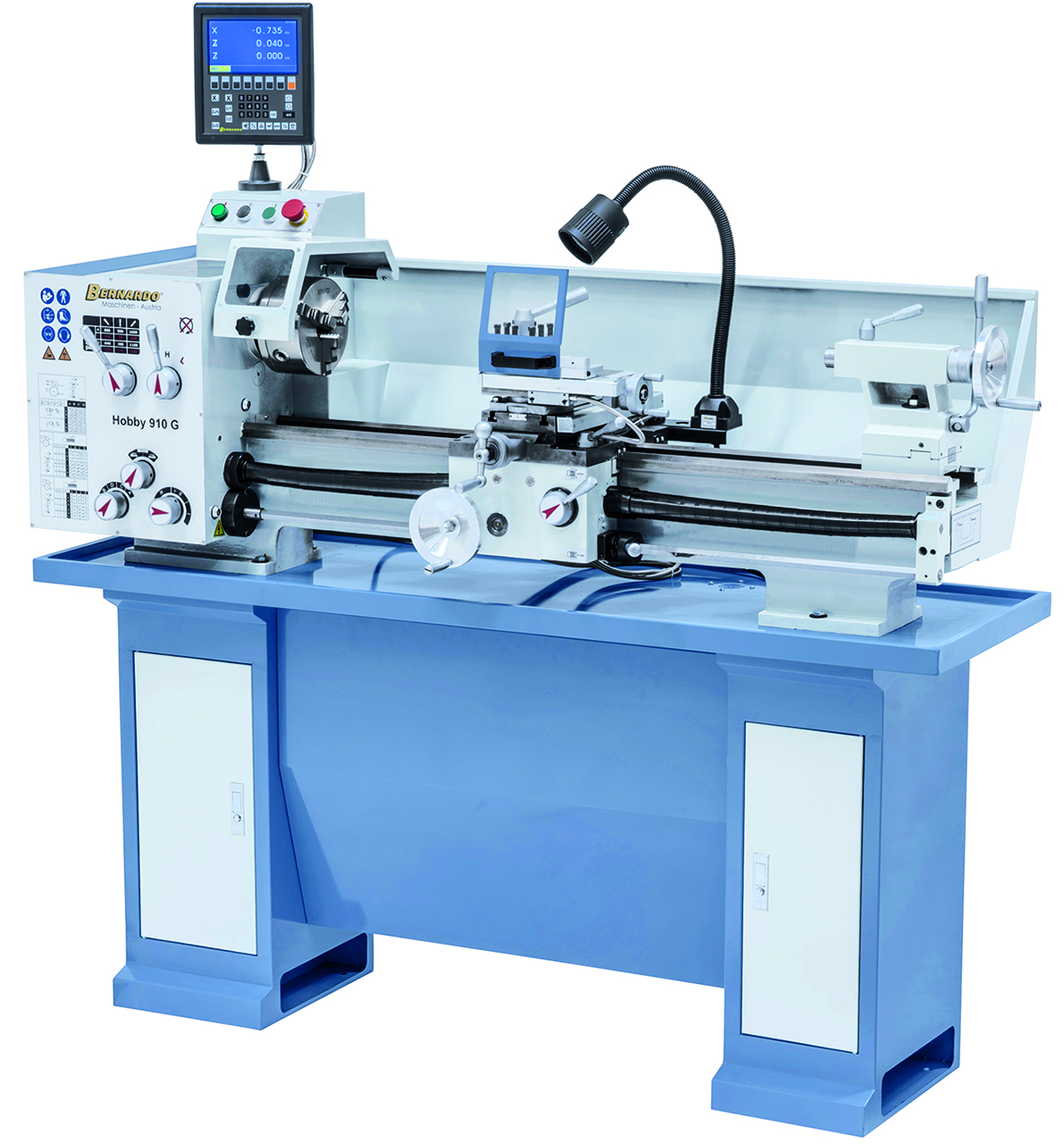 Drehmaschine Hobby 910 G / 230 V inkl. 3-Achs-Digitalanzeige ES-12 V