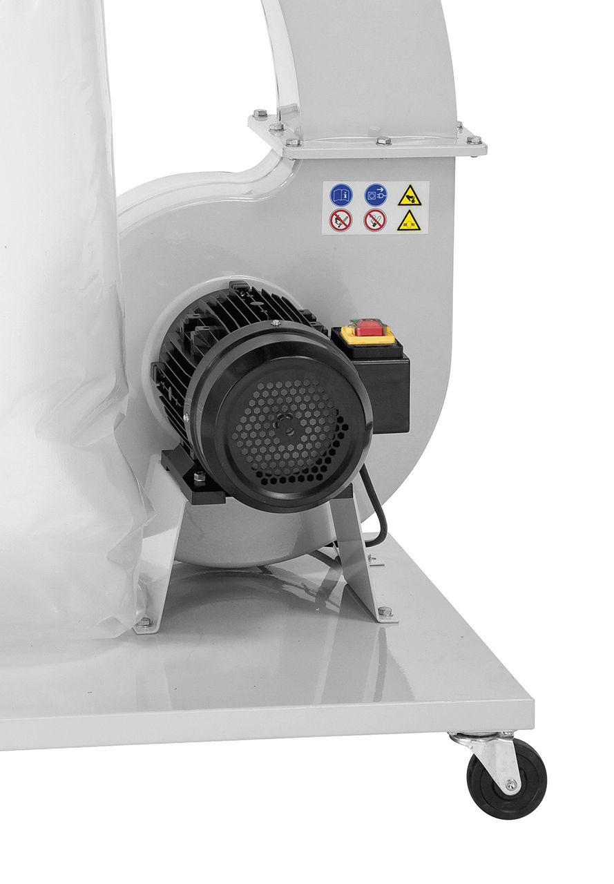 Absauganlage mit Feinstaubfilterpatrone DC 350 CF / 400 V