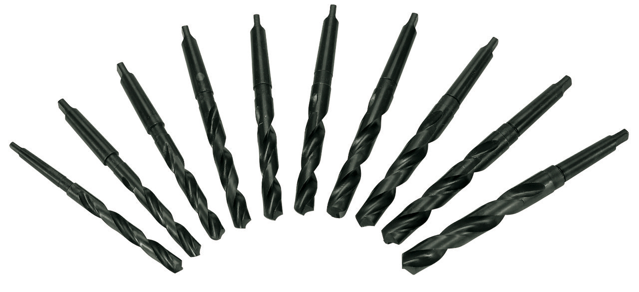 Spiralbohrer HSS mit Morsekonus MK 2 / 3, 17-tlg., 14,5 - 30 mm, Satz C