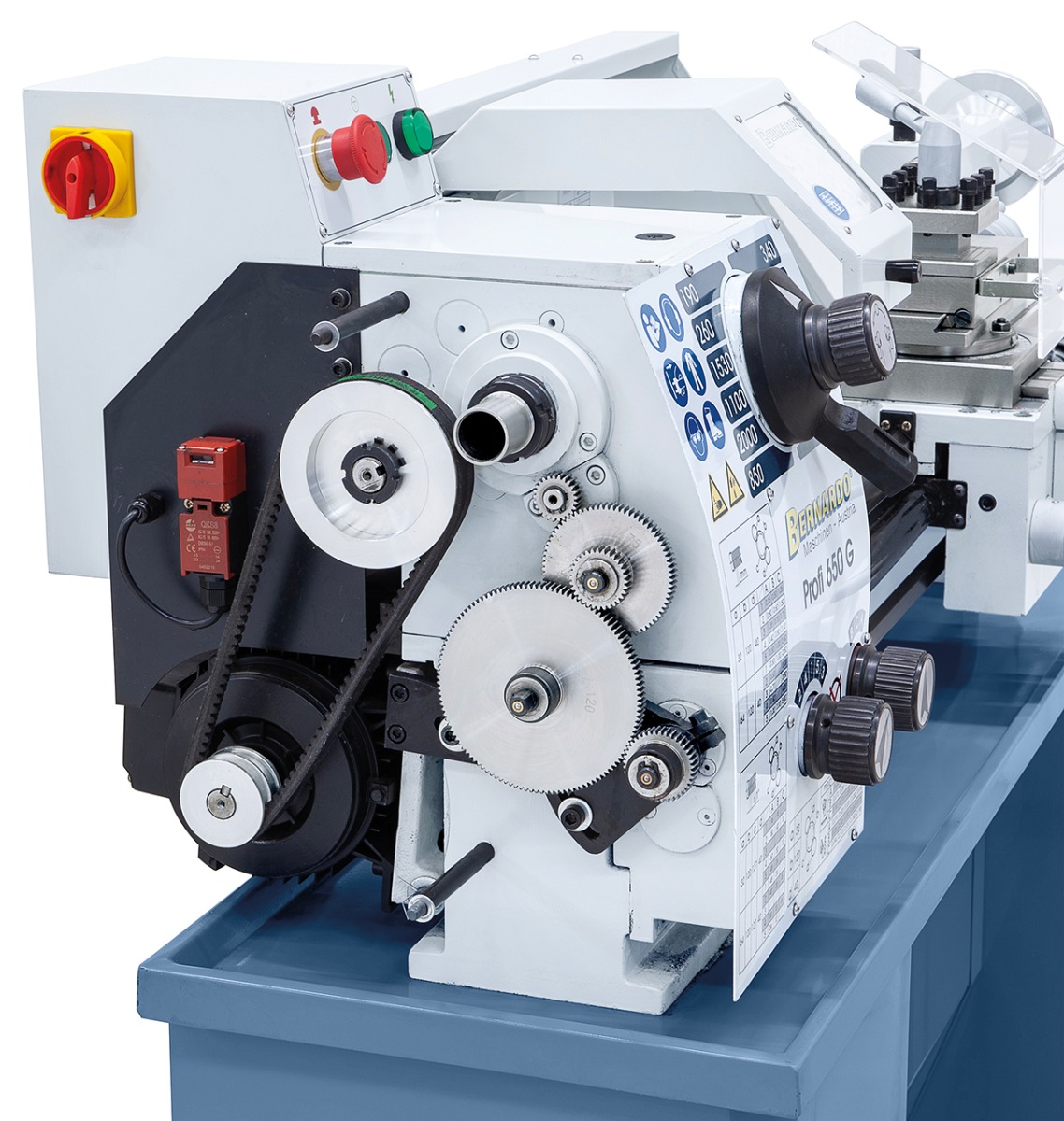 Leit- und Zugspindeldrehmaschine Profi 650 G / 400 V