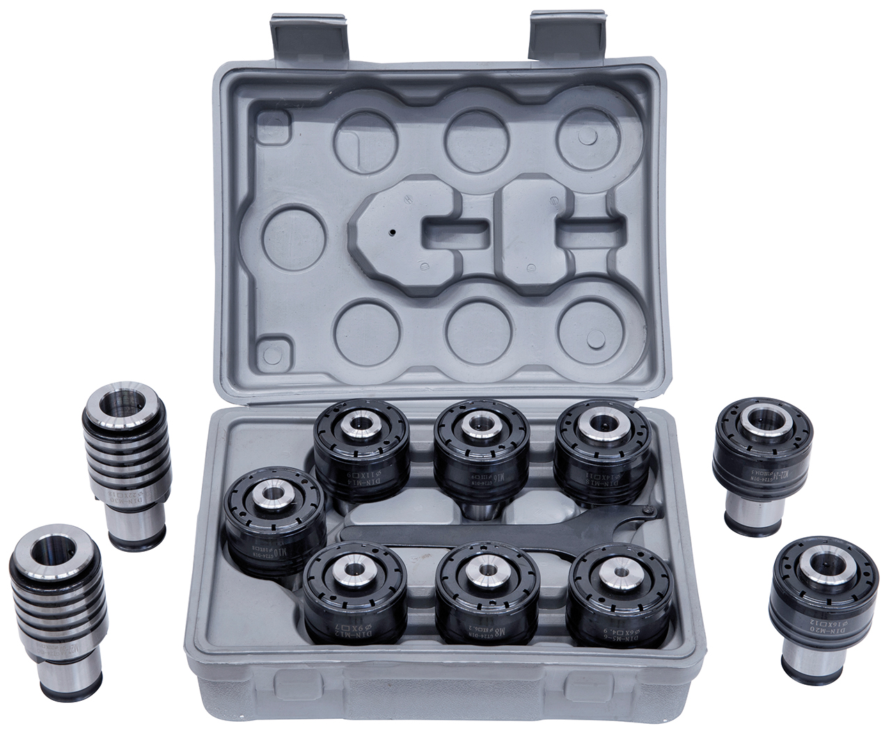 Schnellwechselfutter-Set M5/6 - M30 f. TM 30 BLO