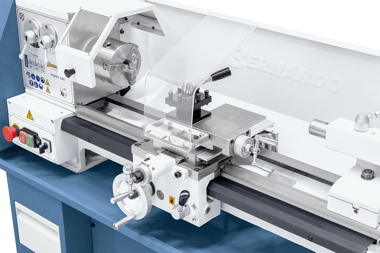 Tischdrehmaschine Hobby 500 / 400 V inkl. 2-Achs-Digitalanzeige DT 40
