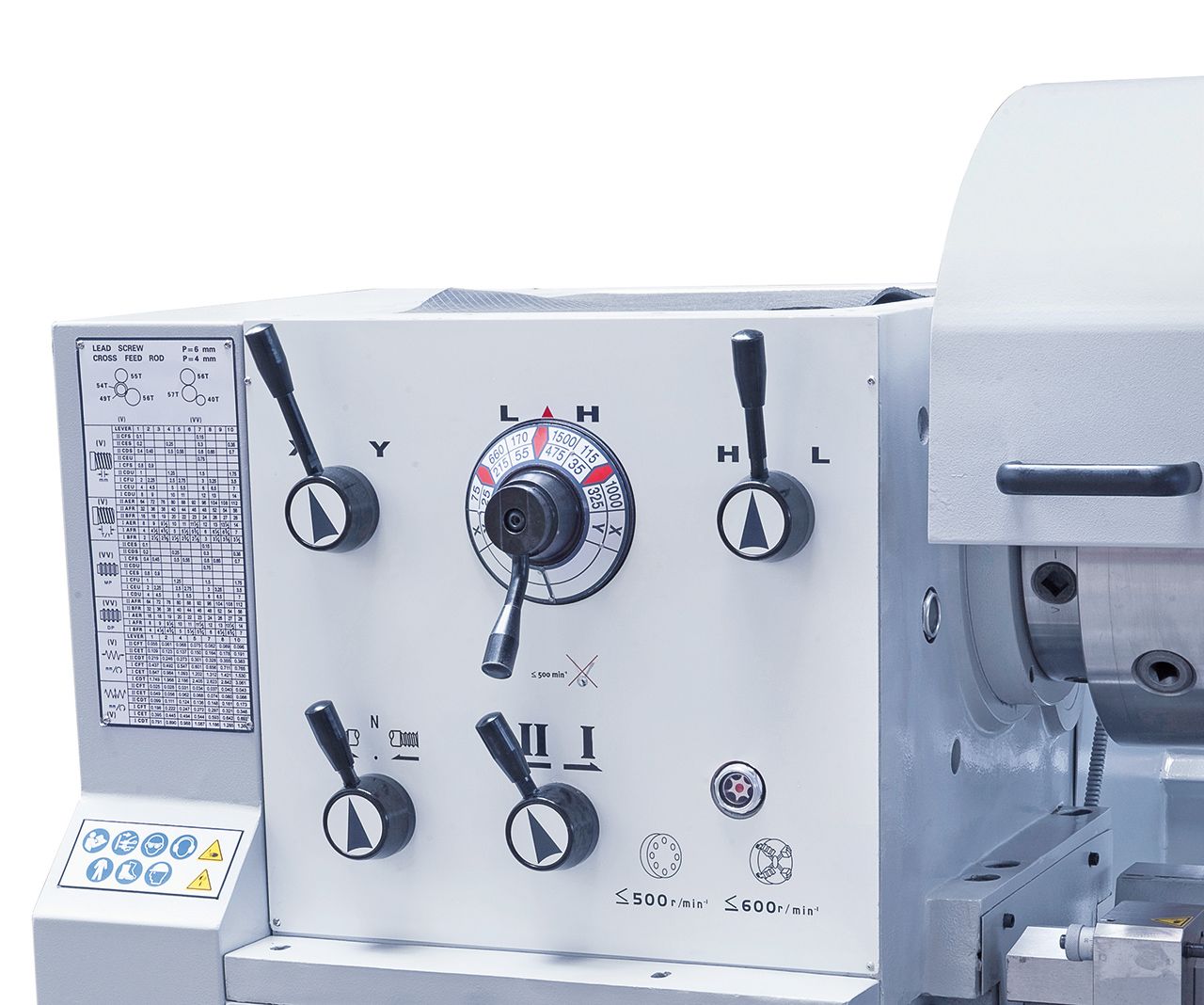 Produktionsdrehmaschine Titan 560 x 1500 Pro inkl. 3-Achs-Digitalanzeige *