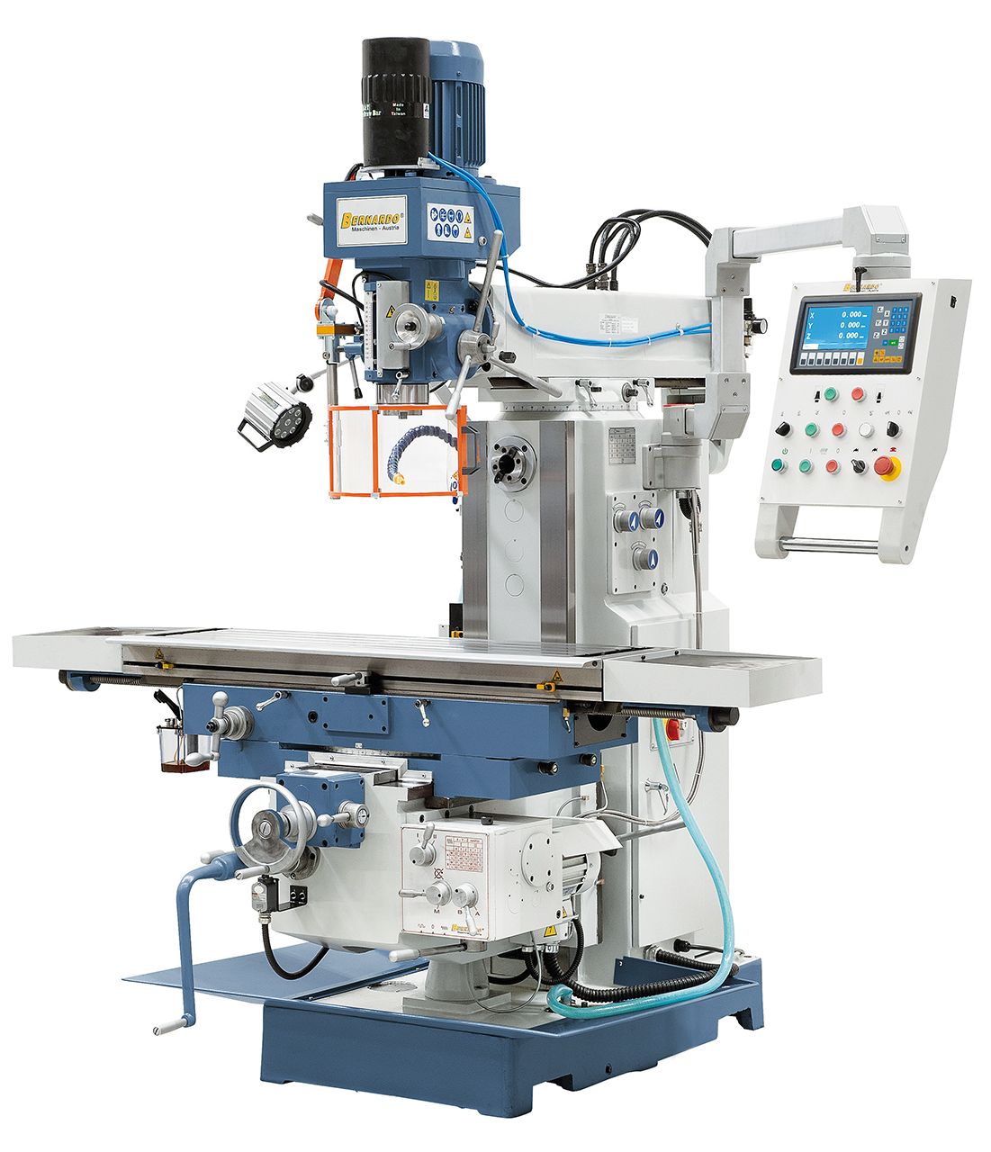 Universalfräsmaschine UWF 95 N inkl. 3-Achs-DRO und pneumat.WK-Klemmung *